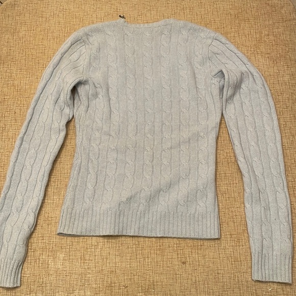 Ralph Lauren light blue sweater, cashmere, sooo soft - Picture 2 of 3